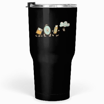 Discover DevOps Engineer Cloud Computing Evolution Tumblers 30 Oz
