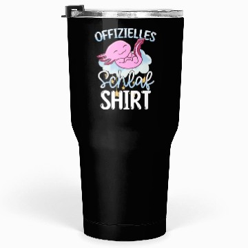 Discover Official Sleep Tumblers 30 Oz Axolotl