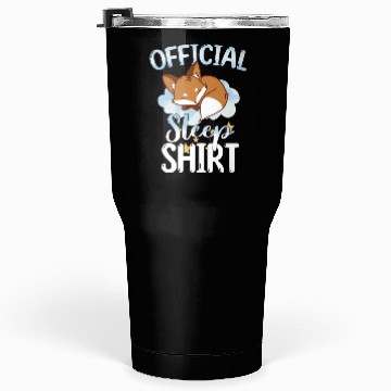 Discover Official Sleep Tumblers 30 Oz Fox