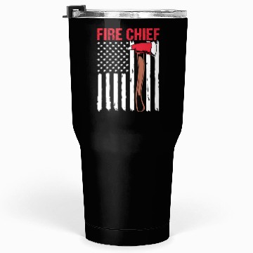 Discover American Flag Patriotic Firefighter Fire Chief Tumblers 30 Oz