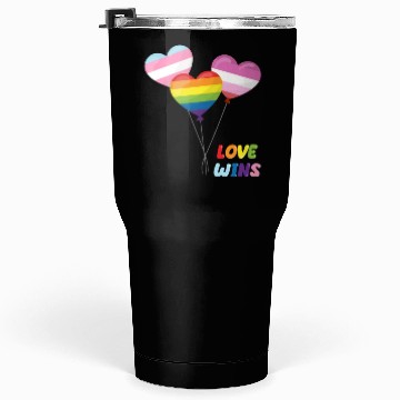 Discover Pride LGBTQ. Statement Tumblers 30 Oz