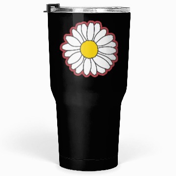 Discover red daisy flower Tumblers 30 Oz