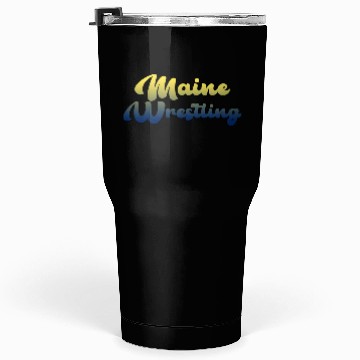 Discover Maine Wrestling Tumblers 30 Oz