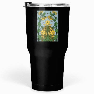 Discover Bee on sunflower Tumblers 30 Oz