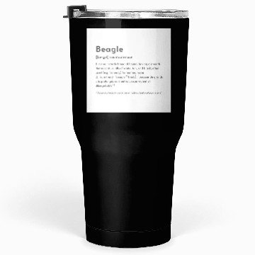 Discover Beagle Definition PTBB Tumblers 30 Oz