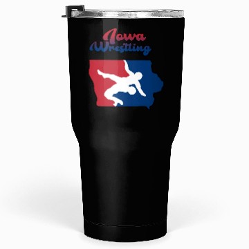 Discover Iowa Wrestling Tumblers 30 Oz