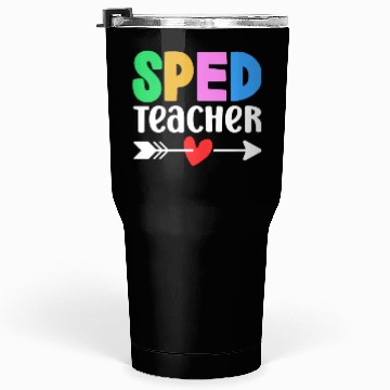 Discover Sped Teacher Special Education Cute Awareness Tumblers 30 Oz