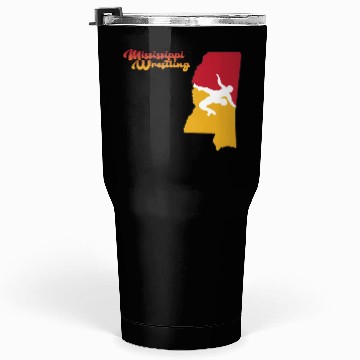 Discover Mississippi Wrestling Tumblers 30 Oz