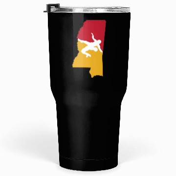 Discover Mississippi Wrestling Tumblers 30 Oz
