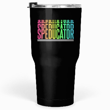 Discover Speducator Sped Special Education Cute Teacher Tumblers 30 Oz