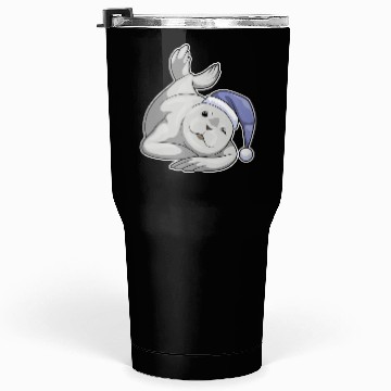Discover Seal Sleeping Nightcap Tumblers 30 Oz