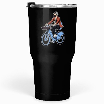 Discover Cycling Cyclist E Bike Tumblers 30 Oz