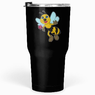 Discover Bee With Flower Tumblers 30 Oz