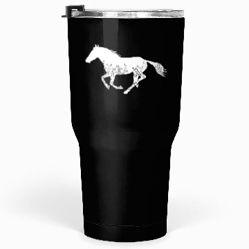 Discover Floral Horse Tumblers 30 Oz