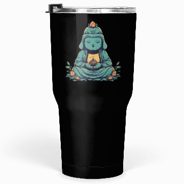 Discover Meditating buddha Tumblers 30 Oz