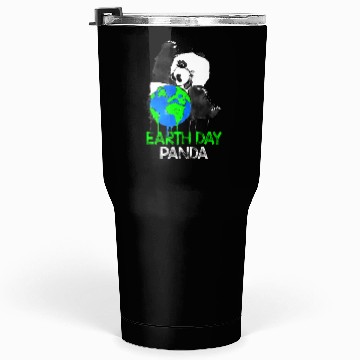 Discover Earth Day Panda Tumblers 30 Oz