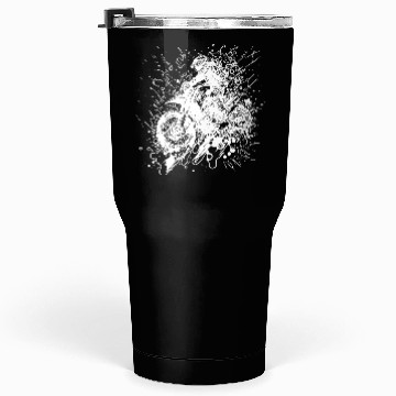 Discover Off-road Motorcycle Racing Style Jump Splash Tumblers 30 Oz