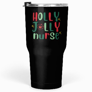 Discover HOLLY JOLLY NURSE4 Tumblers 30 Oz