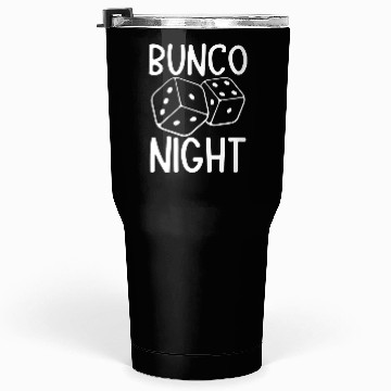 Discover Bunco Night Tumblers 30 Oz