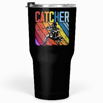 Discover Baseball Lover Baseball Player Baseball Catcher Tumblers 30 Oz