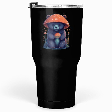 Discover a cute bear cub Tumblers 30 Oz