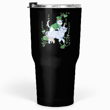 Discover Kleeblatt Ireland cat unicorn green st Patricks Da Tumblers 30 Oz