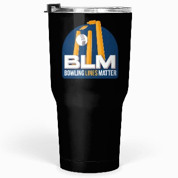 Discover BLM Bowling Lines Matter Tumblers 30 Oz