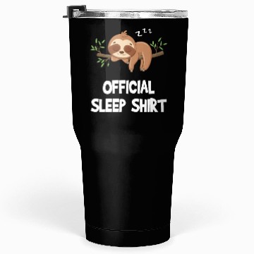 Discover Official Sleep Tumblers 30 Oz Cute Funny Sloth Napping