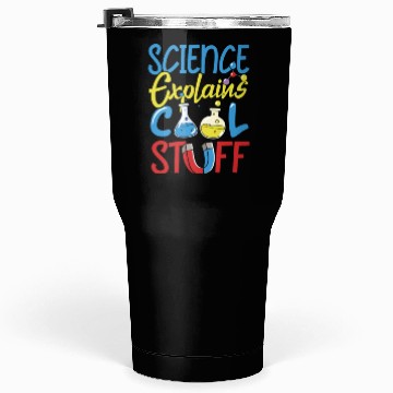 Discover Science Philosophy Cool Stuff Tumblers 30 Oz