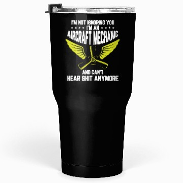 Discover Aircraft Mechanic Tumblers 30 Oz