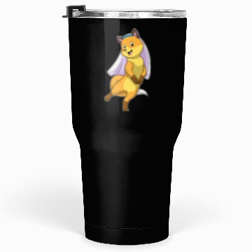 Discover Fox As Bride With Veil Tumblers 30 Oz