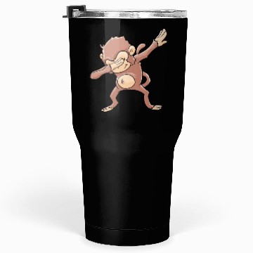 Discover Monkey Dabbing Primate Zookeeper Tumblers 30 Oz