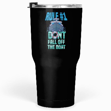 Discover Boat Captain Boating Sailing Lake Funny Tumblers 30 Oz