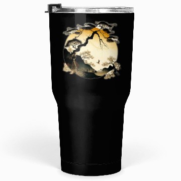 Discover Japanese landscape Tumblers 30 Oz
