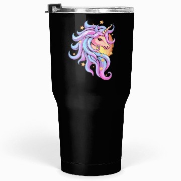 Discover Pastel Goth Unicorn Tumblers 30 Oz