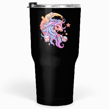 Discover Pastel Goth Unicorn Tumblers 30 Oz