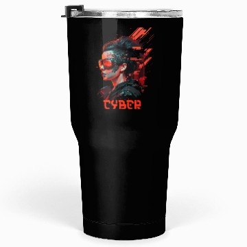Discover Cyber Girl Tumblers 30 Oz
