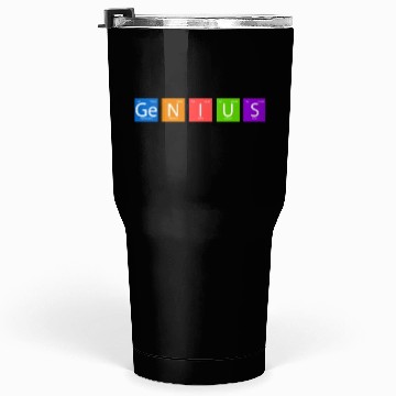 Discover Genius Chemistry Chemical Elements Periodic Table Tumblers 30 Oz