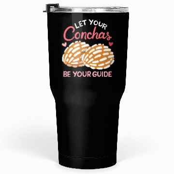 Discover Conchas Mexican Mexico Sweet Bread Roll Tumblers 30 Oz