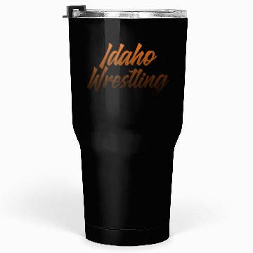 Discover Idaho Wrestling (State Colors) Tumblers 30 Oz