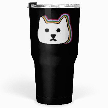 Discover cat face Tumblers 30 Oz