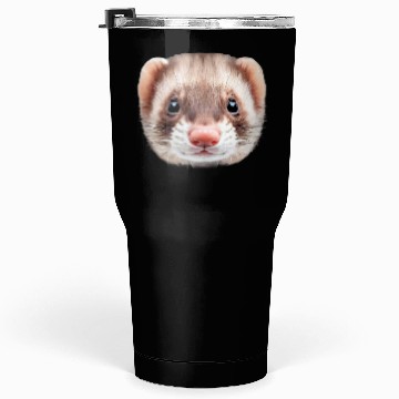 Discover Cute Ferret Face Tumblers 30 Oz