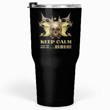 Discover Keep Calm Tumblers 30 Oz