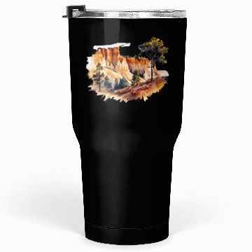 Discover Bryce Canyon Watercolor Wonderland Tumblers 30 Oz