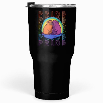 Discover Pride Capybara Tumblers 30 Oz