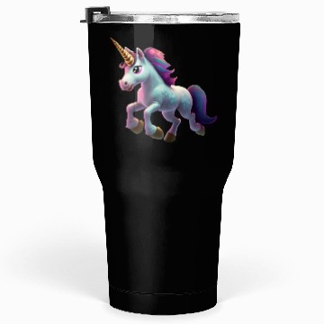 Discover magic unicorn cartoon horse pony Tumblers 30 Oz