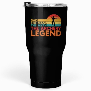 Discover Dad Archery Legend hipster Tumblers 30 Oz