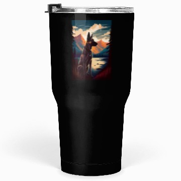 Discover Belgian Malinois Nature Tumblers 30 Oz
