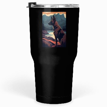 Discover Belgian Malinois Nature Tumblers 30 Oz