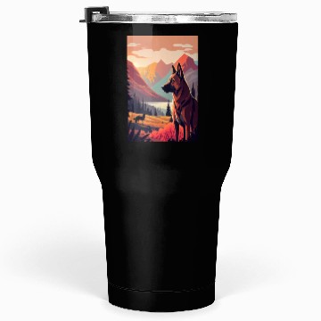 Discover Belgian Malinois Nature Tumblers 30 Oz